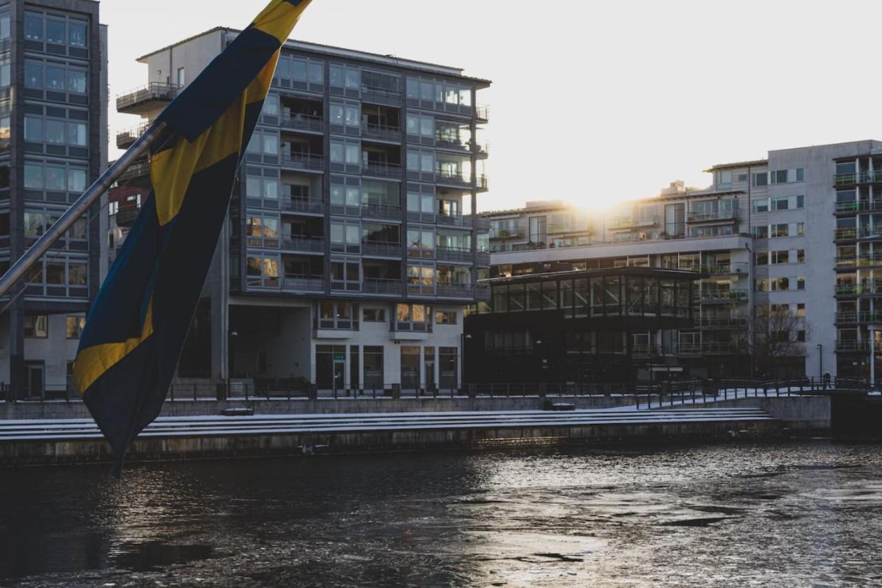 Budget Studio In Hip Sofo - Construction Work Stockholm Exterior foto